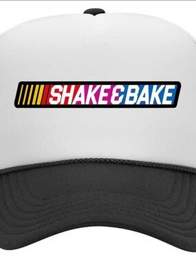Shake N Bake Ricky Bobby  Talladega Racing Cap Hat Foam Trucker Mesh Snapback